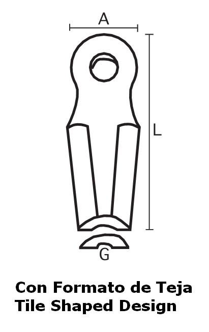 Cuchilla rotativa en formato teja FRIELINGHAUS
